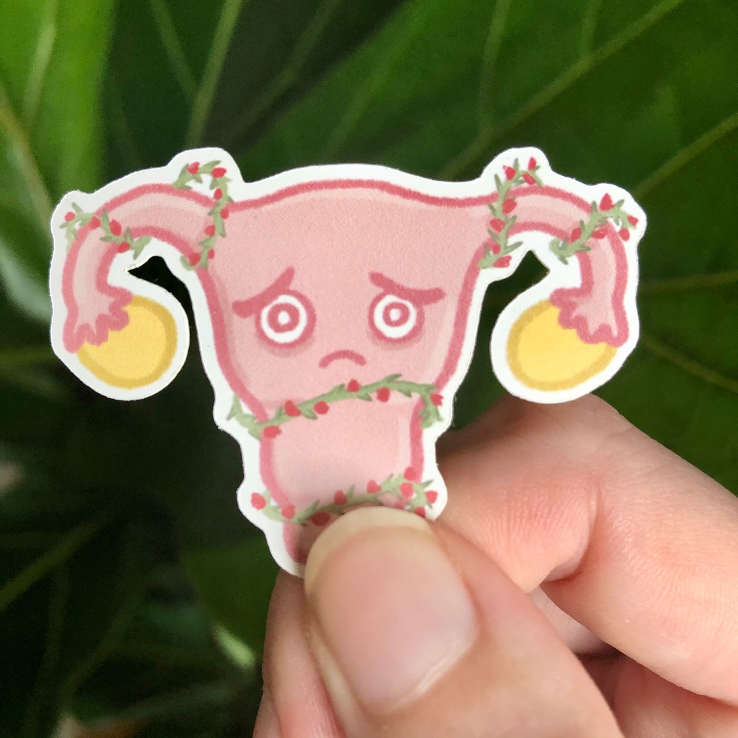 Endometriosis Stickers (8 Pack) - Sleepy Little Sloth