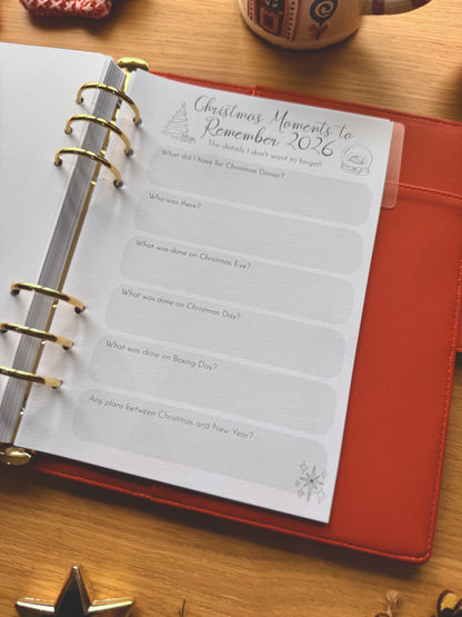 My Christmas Companion – 2026 Christmas Planner & Holiday Organiser